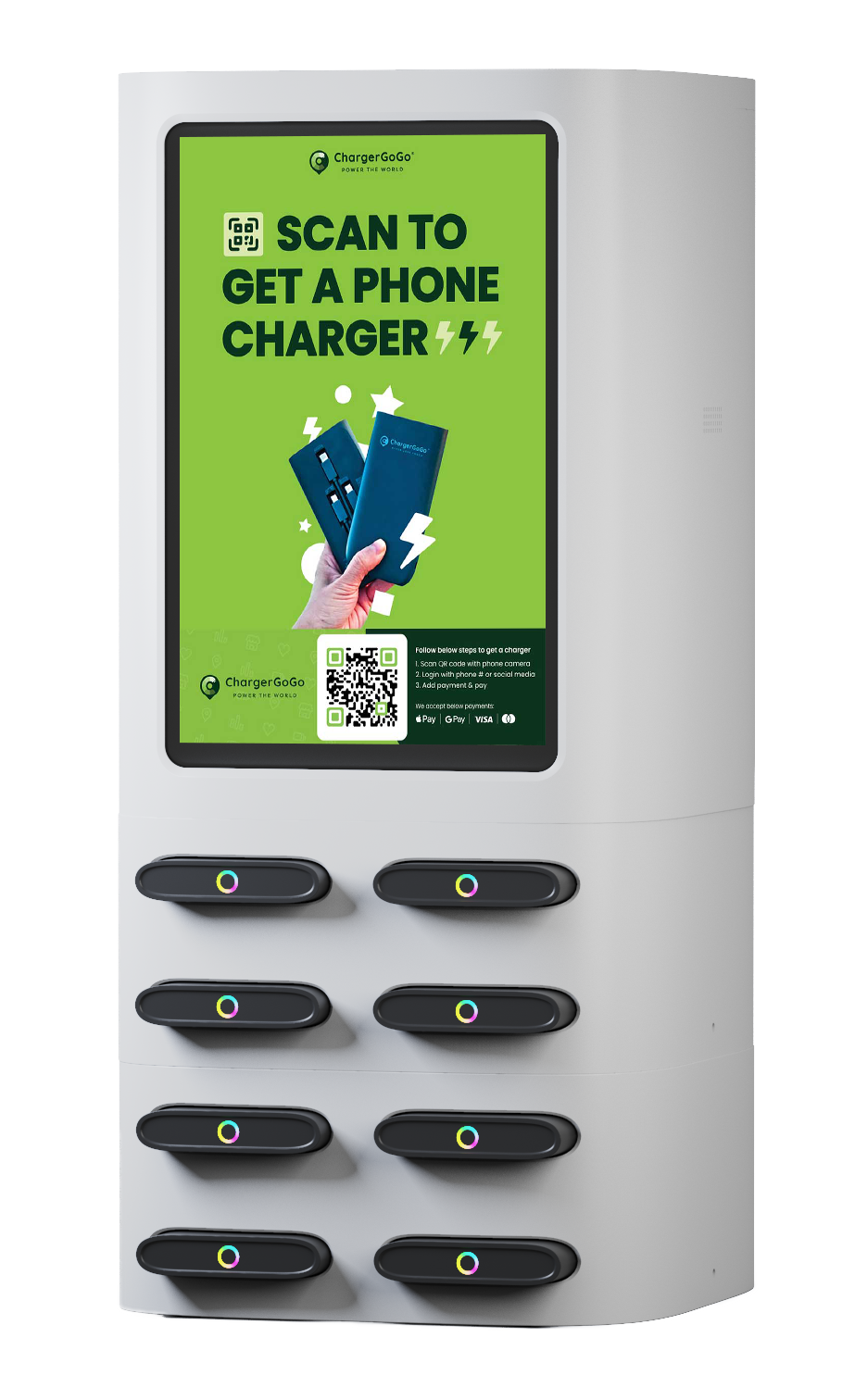 Official ChargerGoGo C8 Pro charging station